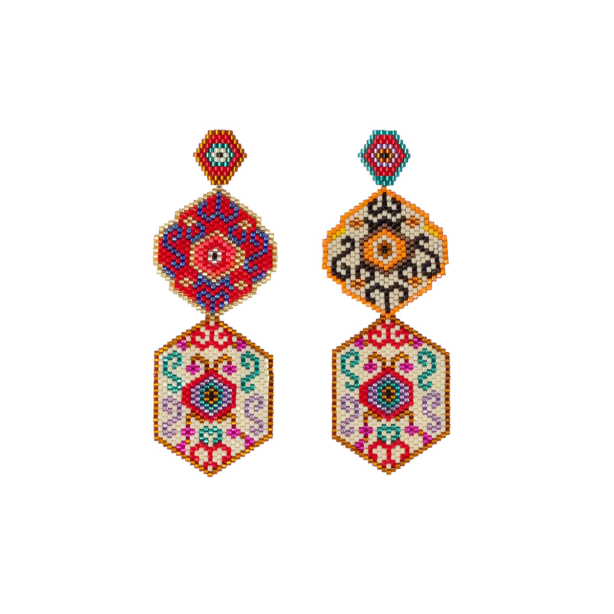 Aretes Rococó Tayrona