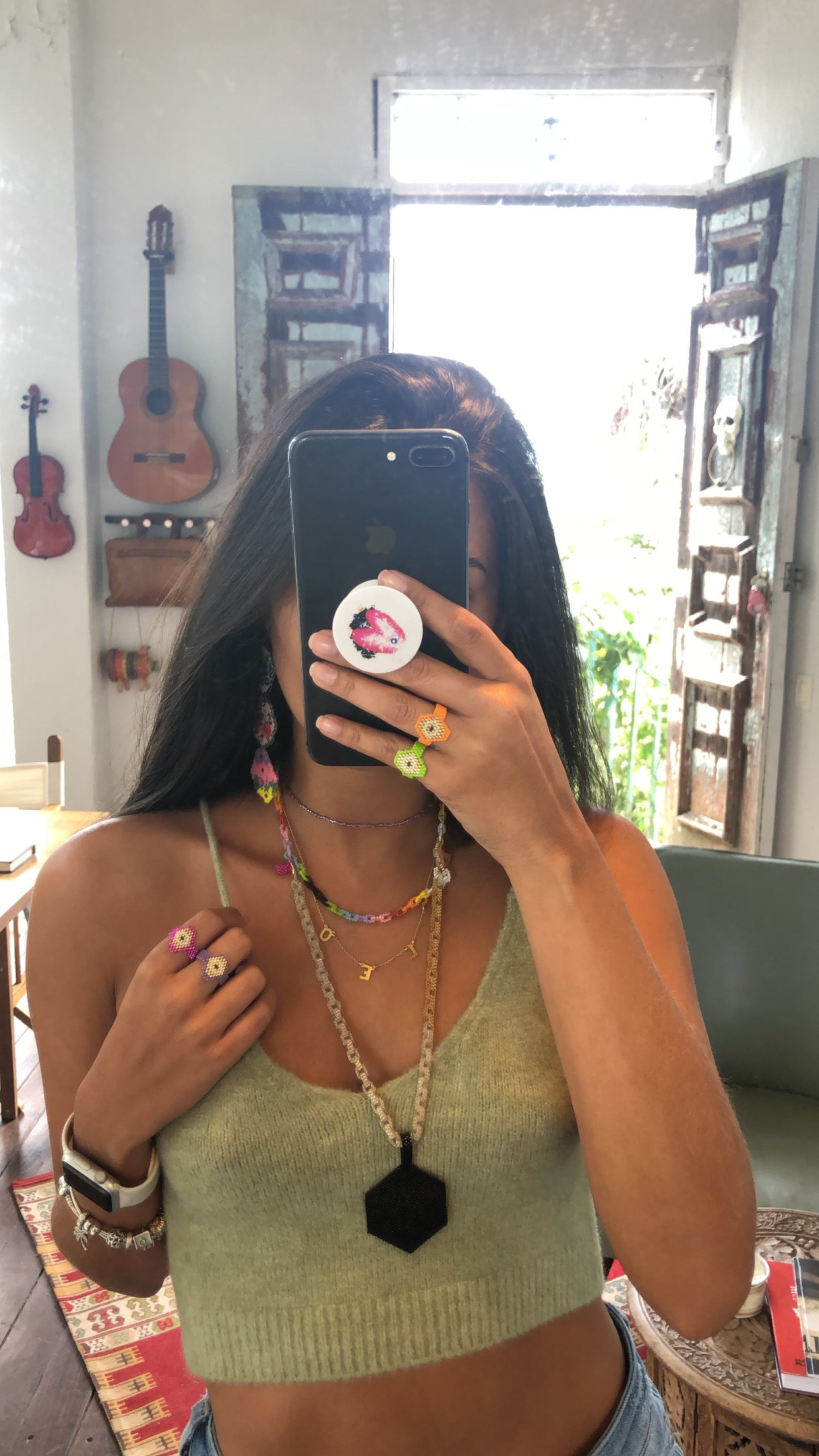 Anillo Ojito Orange