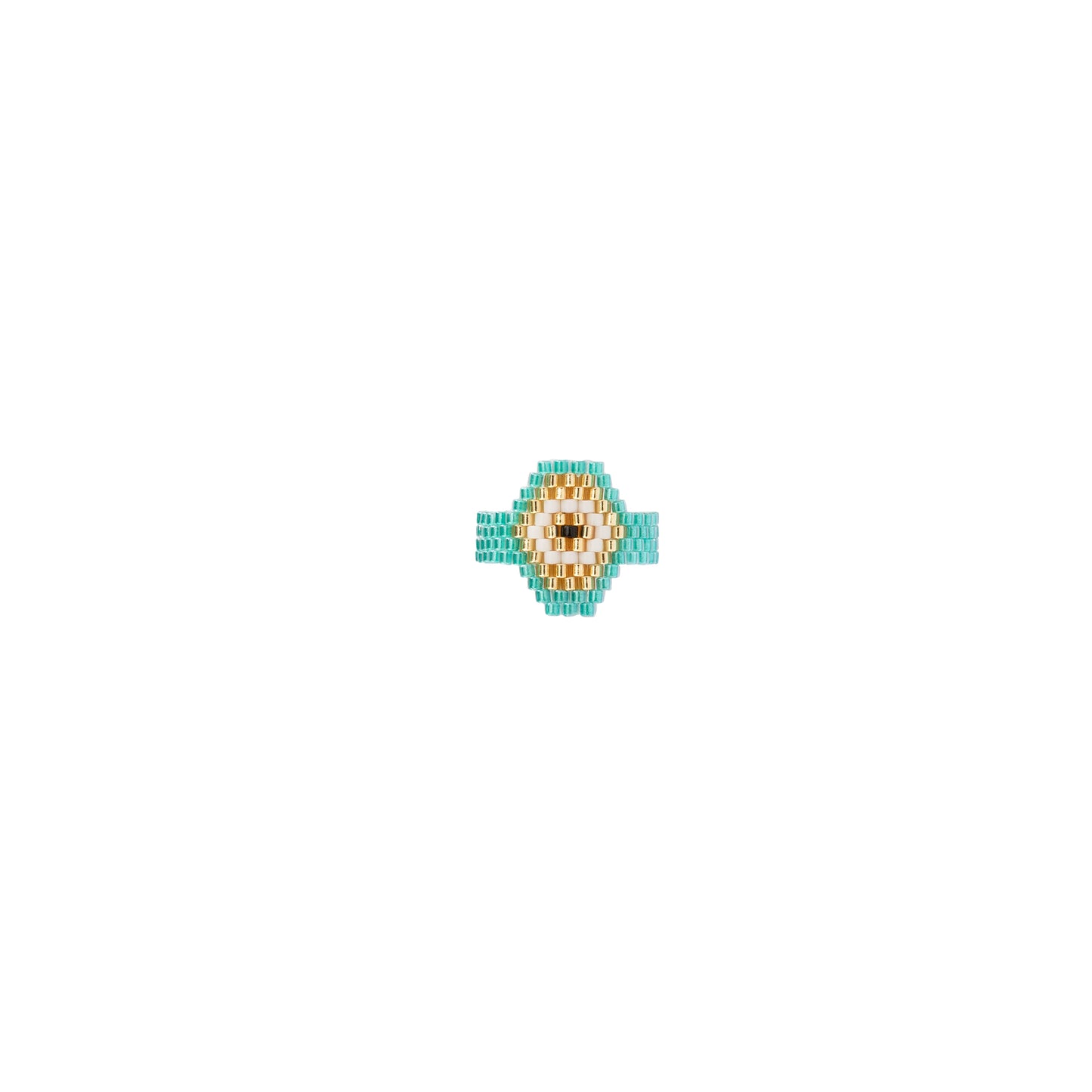 Anillo Ojito Green Blue