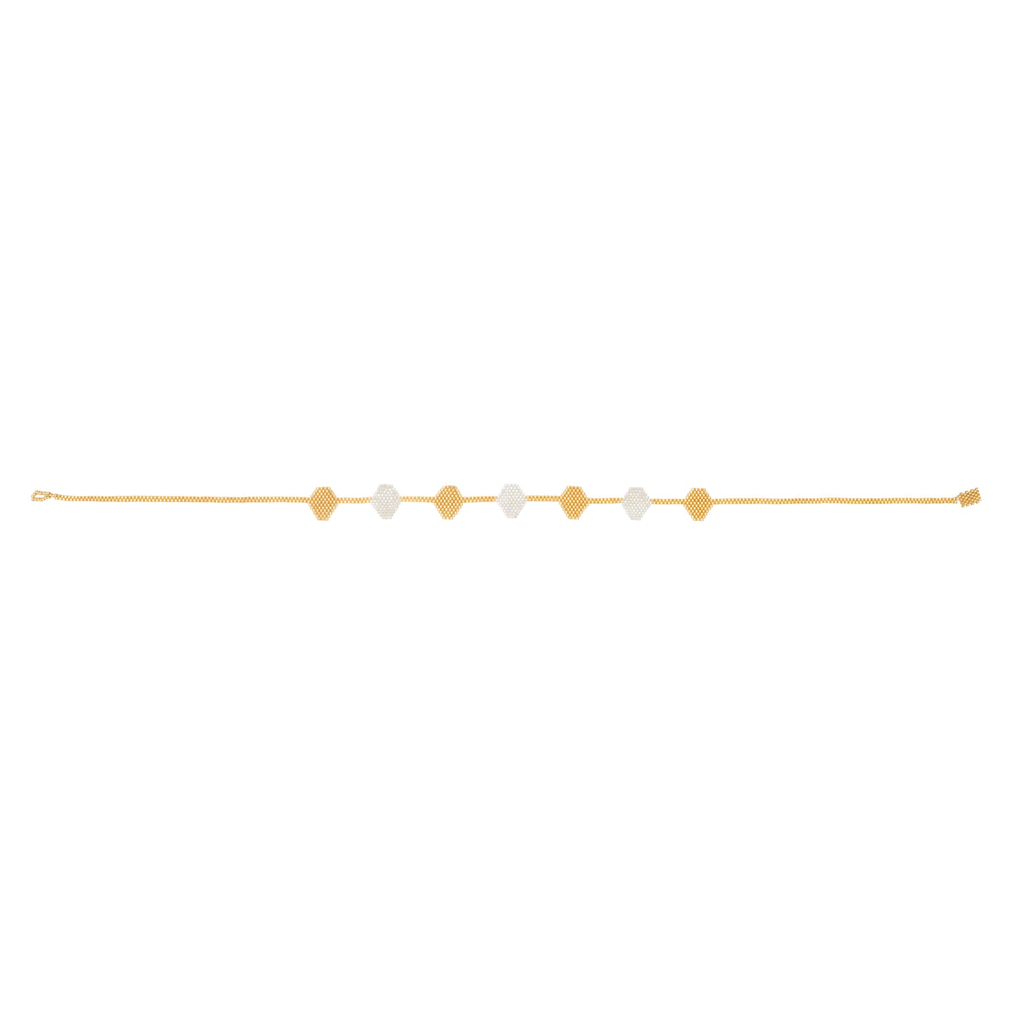 Choker Hera de Siete Ojos Gold & Silver