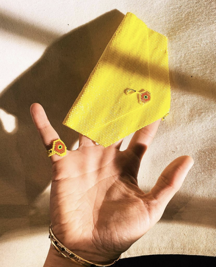 Anillo Ojito Yellow