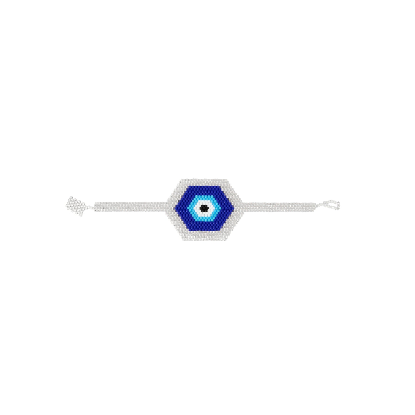Pulsera Horus Mar Plateado
