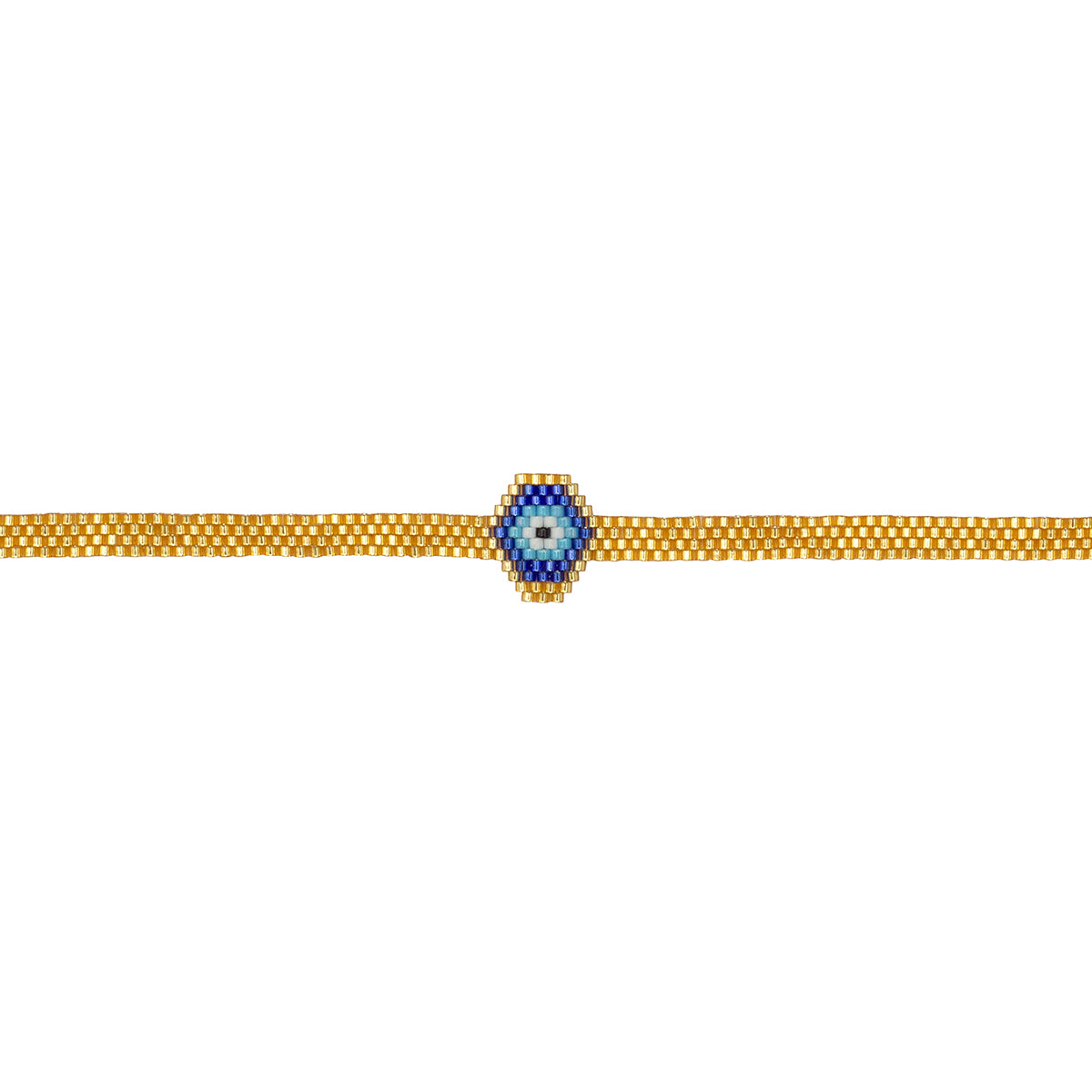 Pulsera Ojito Mar Dorado