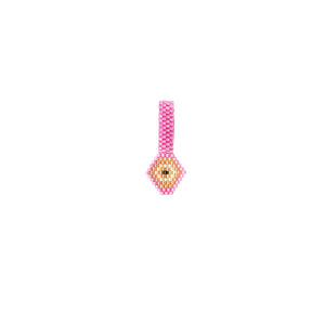 Dije Ojito Metallic Pink