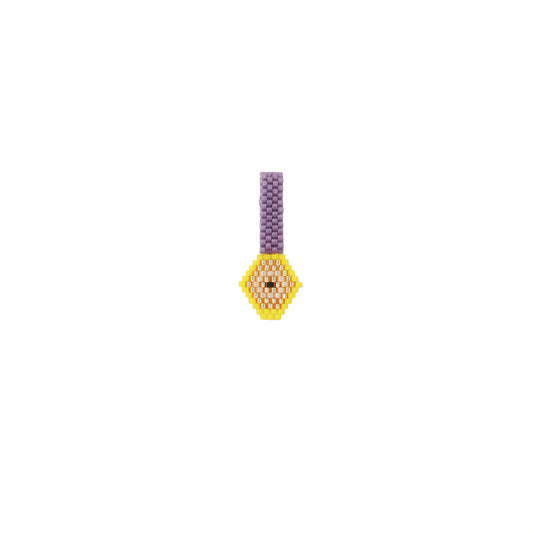 Dije Ojito Purple and Yellow
