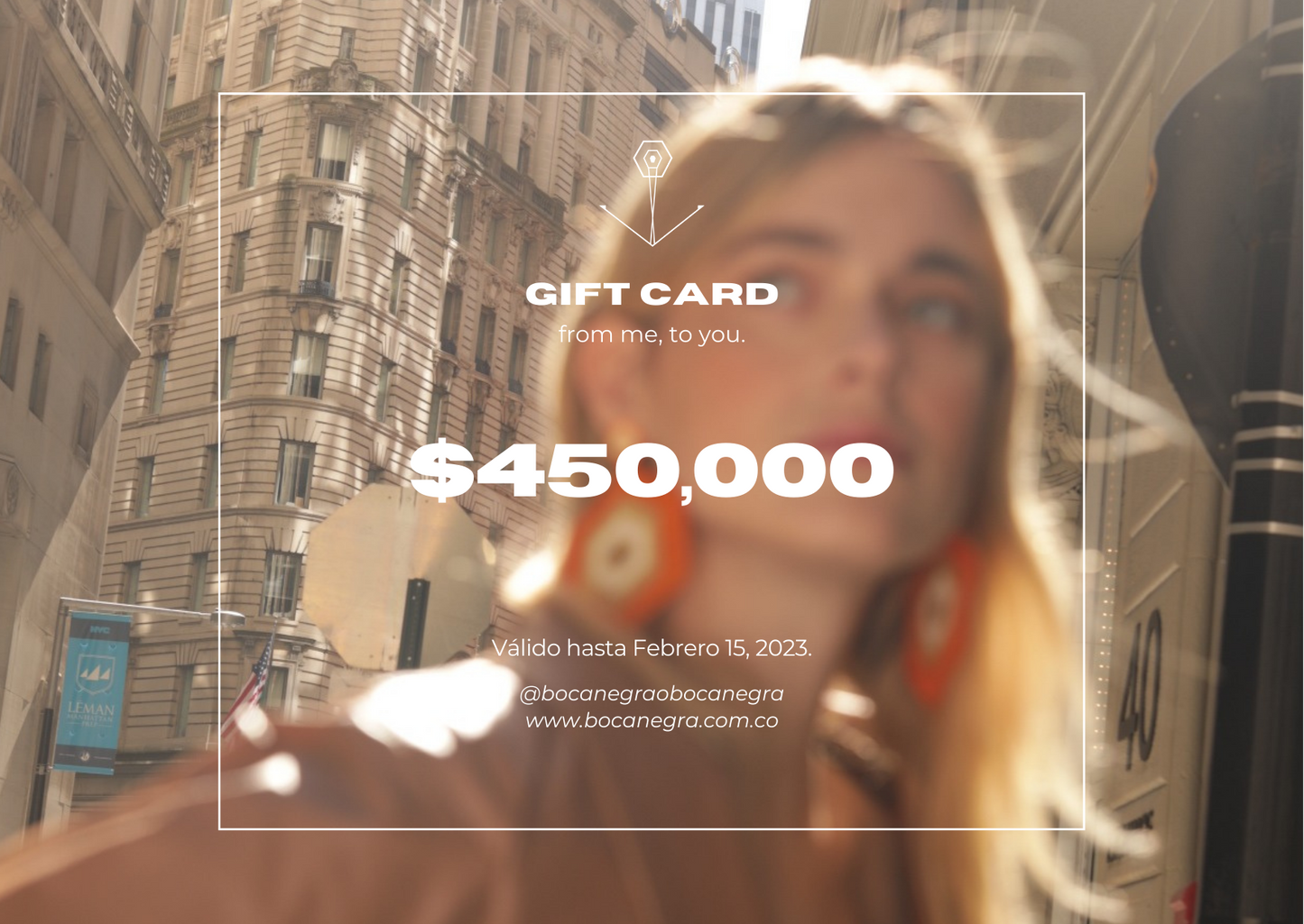 BOCANEGRA · GIFT CARD