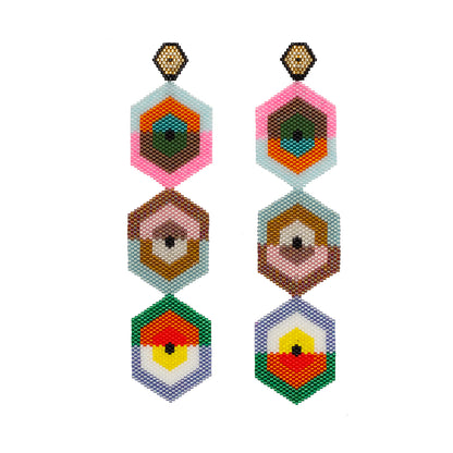 Aretes Tres Horus Otoño Invierno