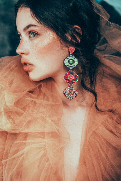 Aretes Rococó Barroco