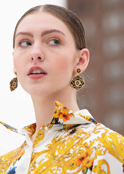 Aretes Aforismo Rococó Reina